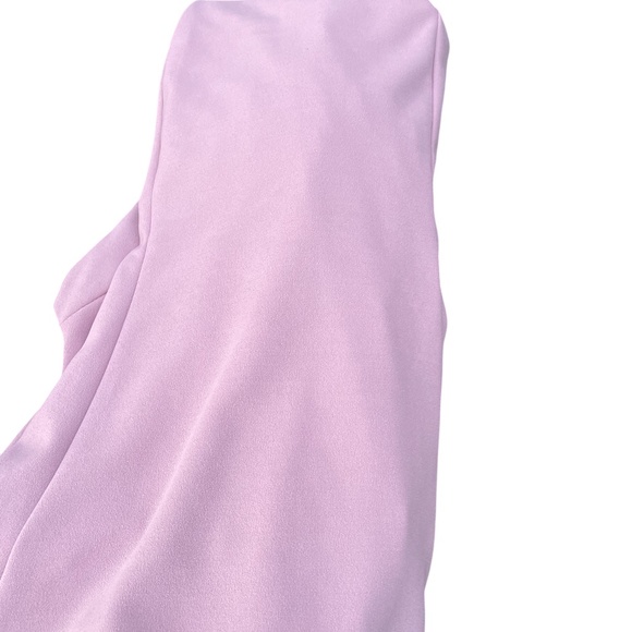 Betsy & Adam Sleeveless Ruffle Detail Dress Mauve Blush Size 8P - Picture 14 of 15